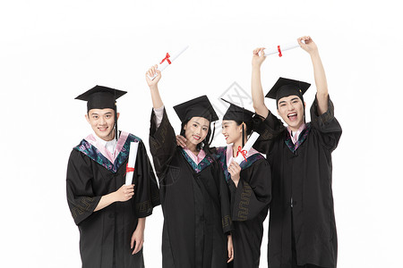 毕业季大学毕业生中国人高清图片素材