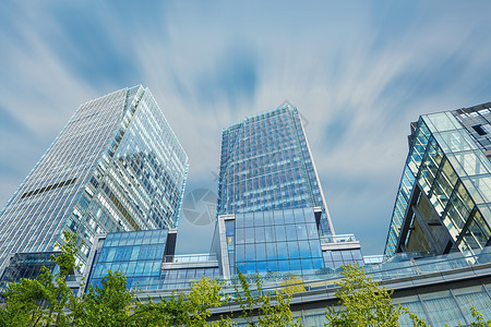 上海高档商务楼建筑背景图片
