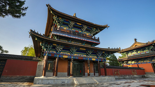 辽阳广佑寺辽宁辽阳辽代广佑寺背景