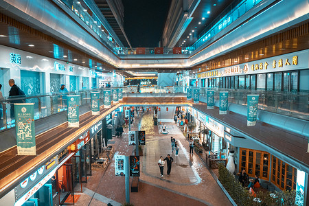 瑞安市吾悦广场商场背景图片