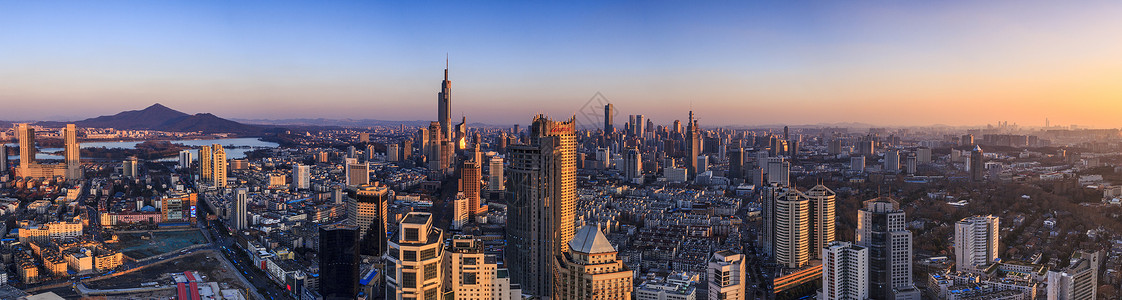 南京浦口南京夕阳背景