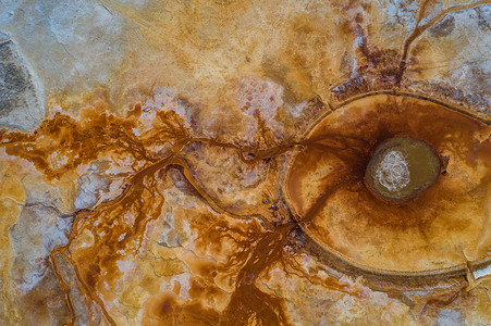 青海茫崖艾肯泉地质环境高清图片