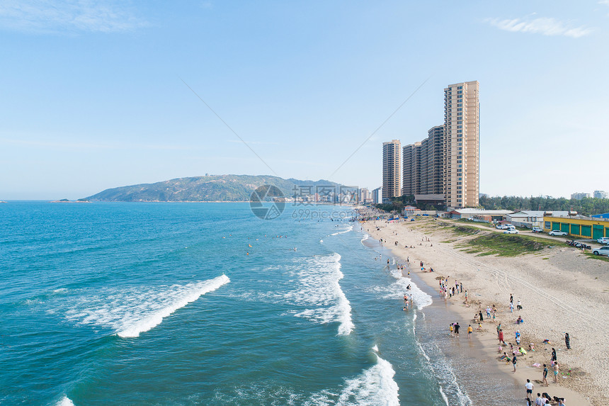 惠州双月湾海景图片