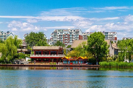 北京后海夏日图片