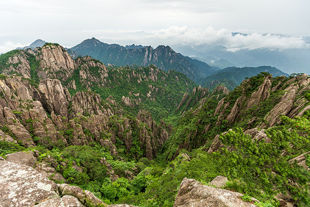 黄山奇石安徽著名风景区高清图片