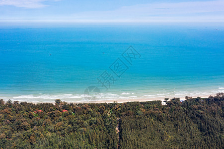 航拍东山金銮湾海岸线背景图片