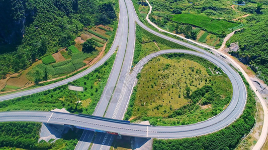 中国高速公路高速路高清图片素材