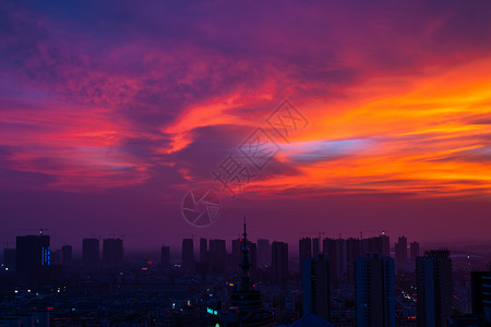 广西贵港市夕阳红图片