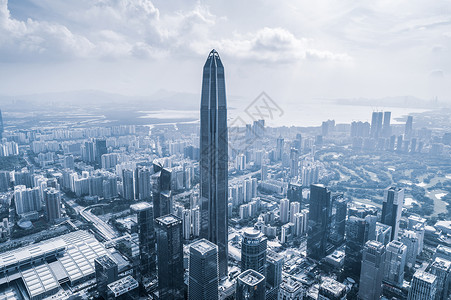 深圳福田区平安金融大厦背景图片