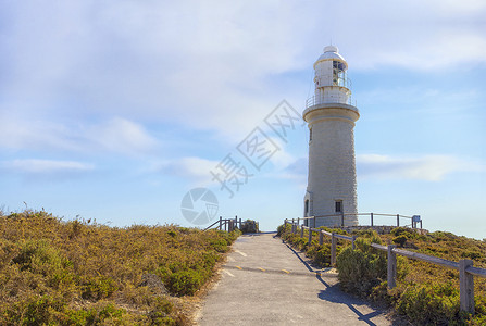滨海湾白色澳洲新南威尔士州东北角最美景点拜伦灯塔背景