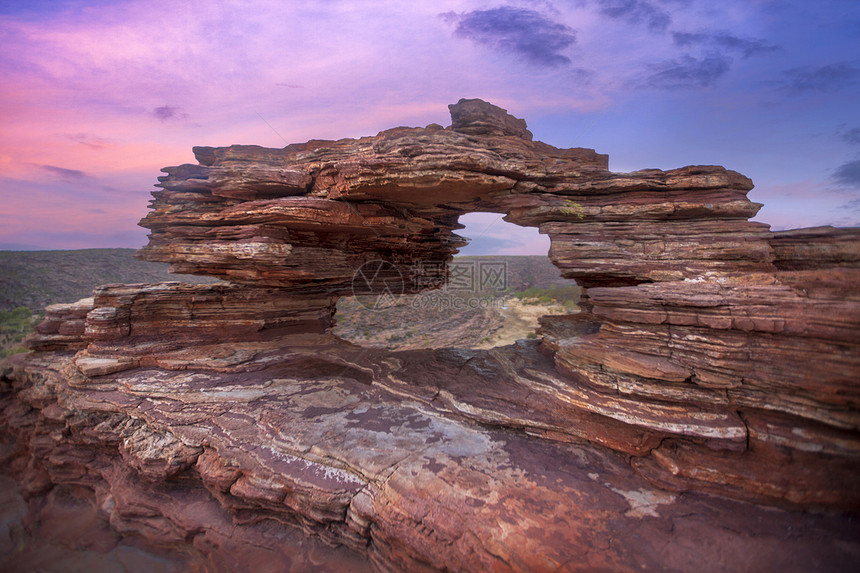 西澳大利亚珀斯心形岩美丽风光图片