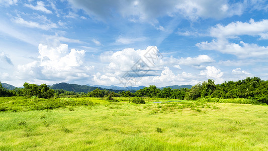 泰国攀牙湾河谷草原草甸背景