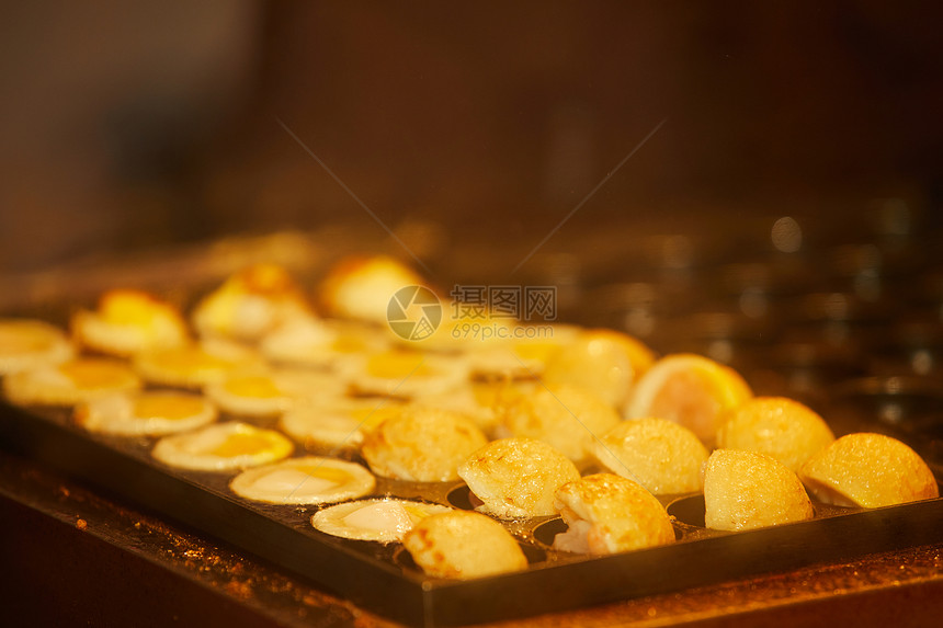 特色美食小吃制作特写图片