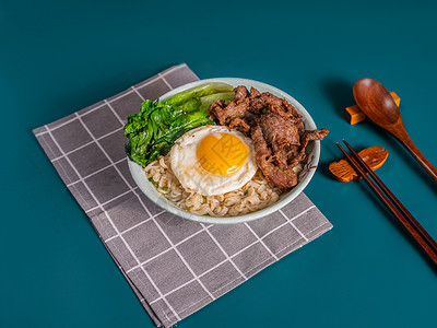 菜品套餐港式牛肉饭背景