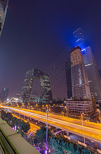 北京央视总部大厦夜景图片