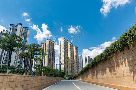 佛山市中心城市交通道路图片素材