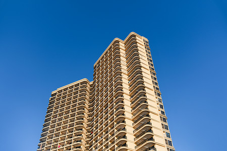 高层住宅建筑房地产背景