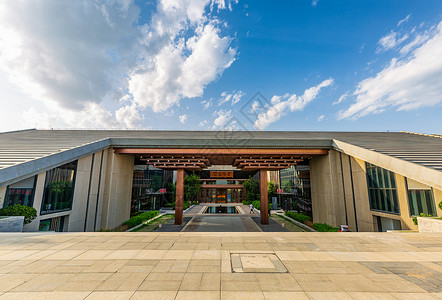 延安新城区学习书院背景图片