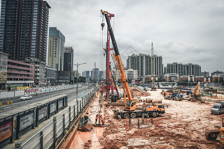 深圳地铁建设高清图片