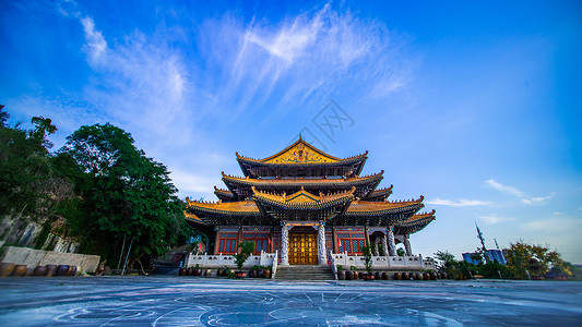 厦门梅山寺建筑风光图片