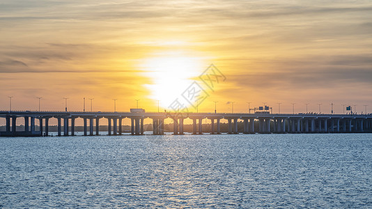 前海公园深圳前海海边公园背景