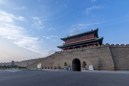 曹阳石家庄正定阳和楼背景