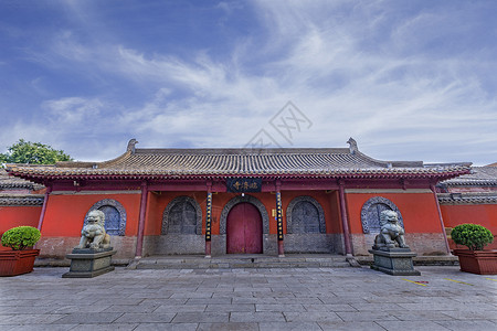 石家庄正定临济寺高清图片