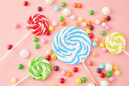 彩色糖果创意棒棒糖糖冬瓜高清图片
