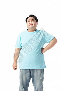 肥胖男生背景图片