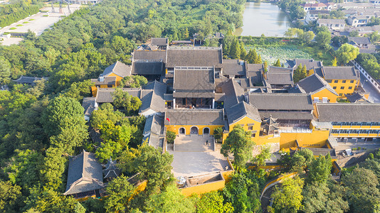 扬州大明寺古建筑江苏高清图片素材