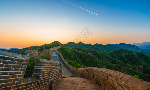 北京八达岭长城风景长城背景