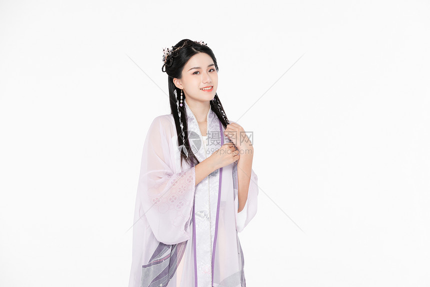 古装中国风汉服美女图片