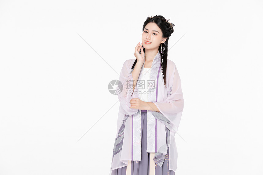 古装中国风汉服美女图片