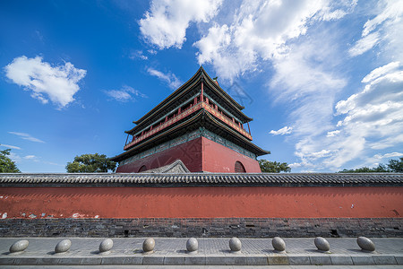 北京历史鼓楼图片