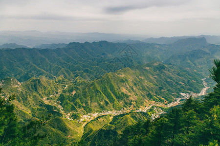 陕西古镇陕西省商洛市山阳县漫川关古镇背景