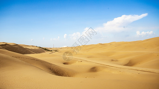 荒漠化响沙湾旅游度假区背景