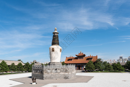 山西大同法华寺高清图片