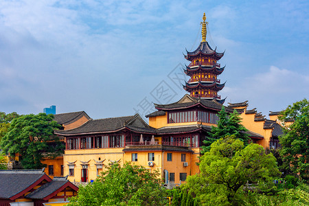 古鸡鸣寺南京高清图片素材