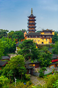 古鸡鸣寺宝塔高清图片素材