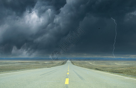 西藏公路自然风光背景图片