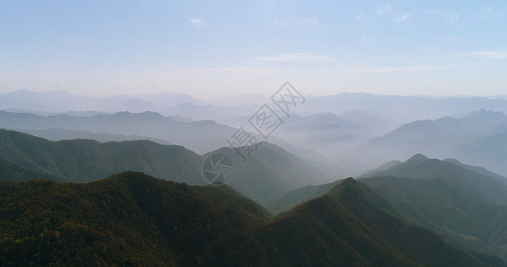 秦岭山脉背景图片
