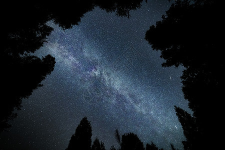 银河星空摄影图片背景图片