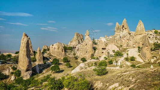 土耳其旅游地卡帕多奇亚地貌图片