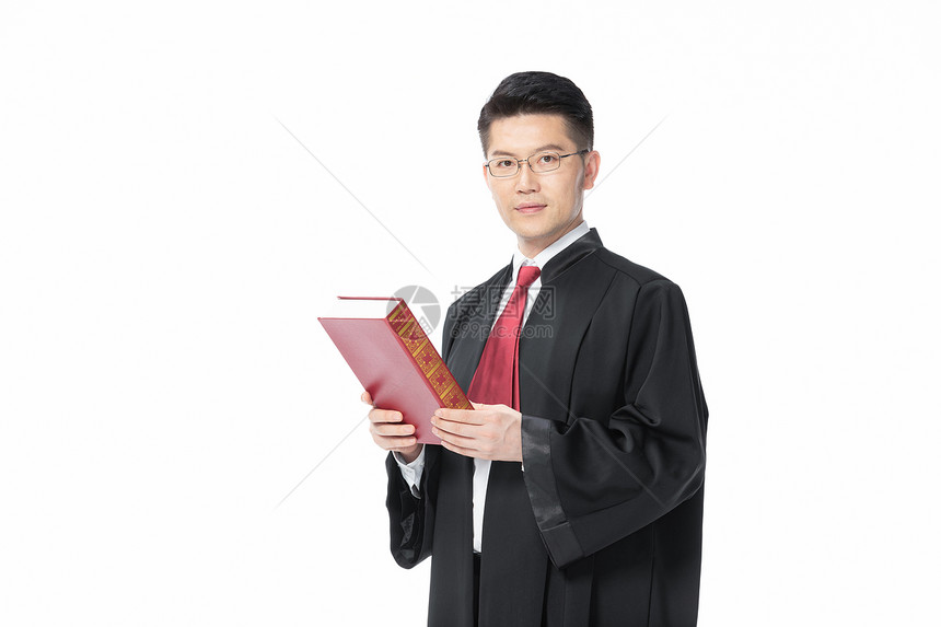青年男性律师形象图片