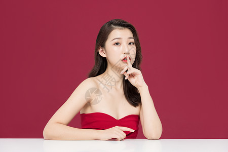 性感时尚美女美妆高清图片