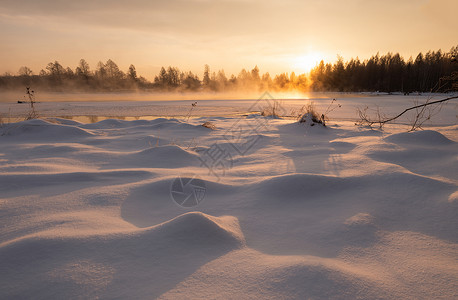 吉林魔界冬天风景图片