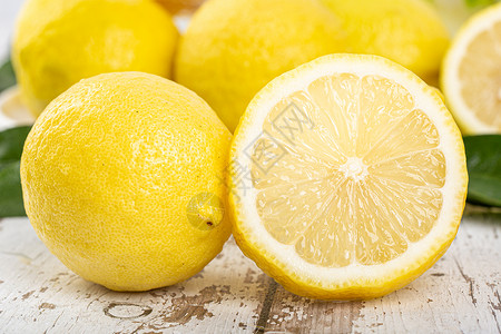 充满清香的柠檬高清图片