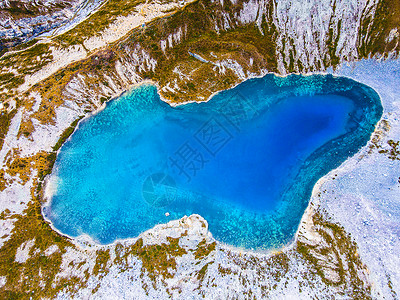 全景雪山稻城亚丁景区背景