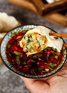 燕肉饺水饺背景