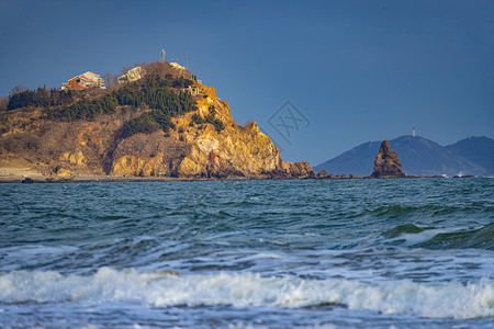 大海海面和海浪图片